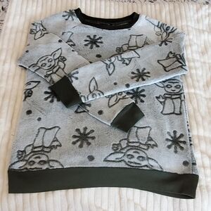 Star Wars Green and Gray Fleece Top & Pants